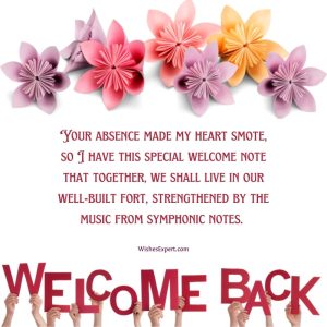 Welcome Back Home Messages For Husband