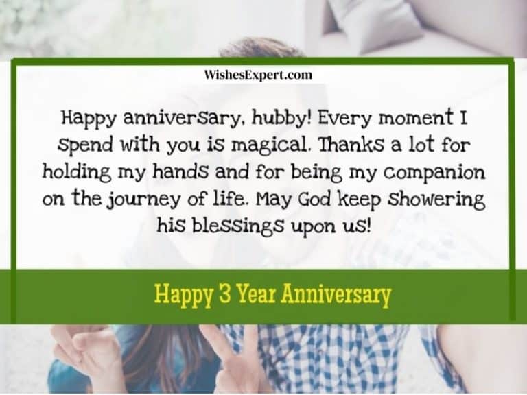 35+ Happy 3 Year Anniversary Wishes