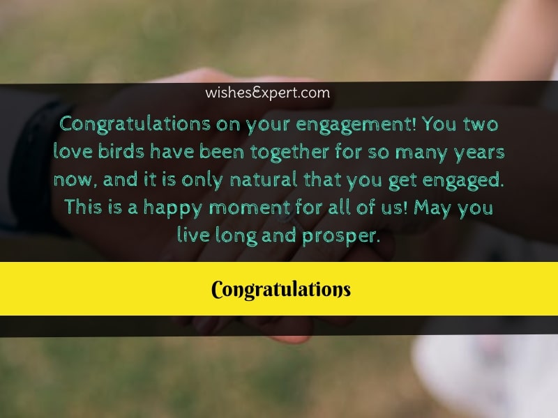 40 Best Engagement Congratulations Messages