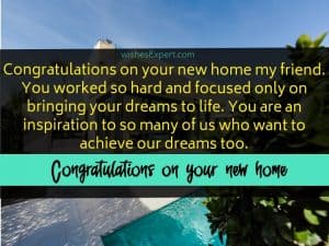 Congratulations On Your New Home - New Home Wishes