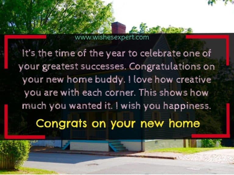 Congratulations On Your New Home - New Home Wishes