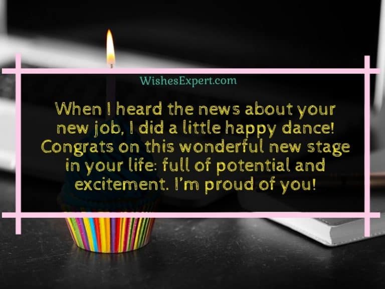 30 Best Congratulations On Your New Job Wishes – Wishes Expert