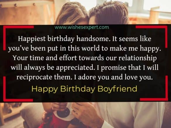 50+ Romantic Birthday Wishes For Boyfriend - Messages And Quotes