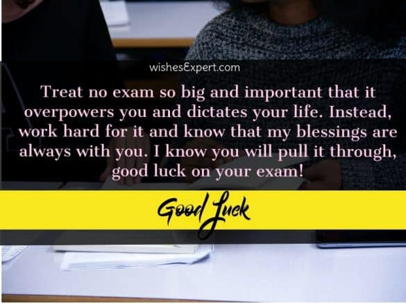 35 Motivational Good Luck Wishes For Test and Exam