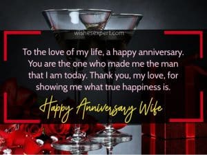 40+ Best Wedding Anniversary Wishes for Wife