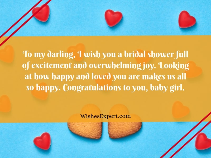 bridal shower wishes