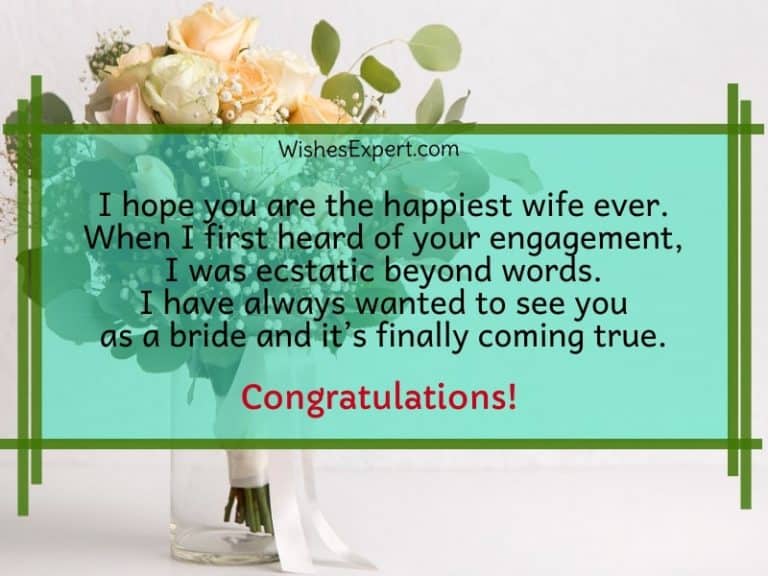 45 Best Bridal Shower Wishes And Quotes 2909