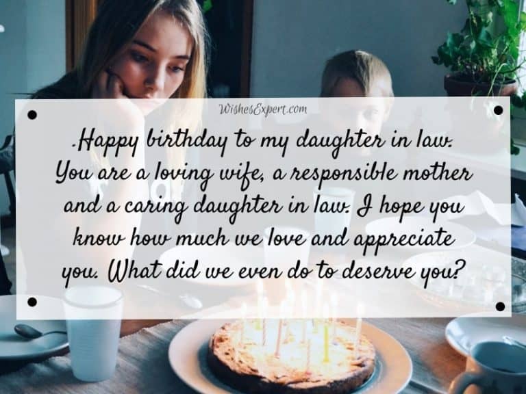 55 Amazing Birthday Wishes For Daughter-In-Law (2023)