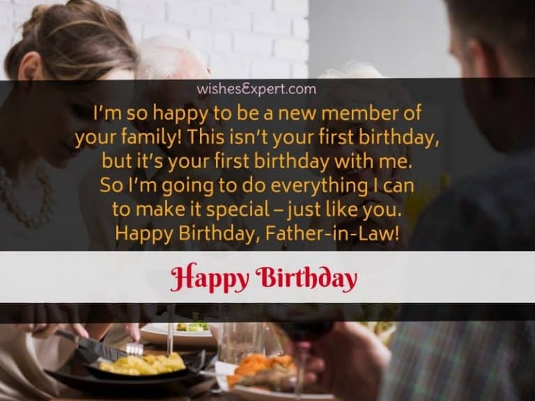 35 Birthday Wishes For Father In Law With Love