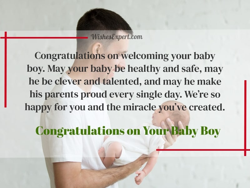 Congratulations For Baby Boy
