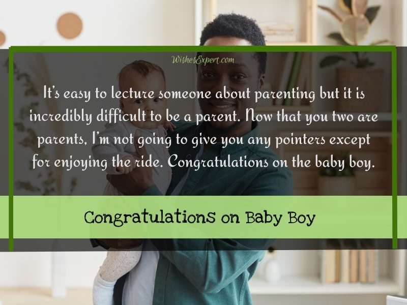 Congratulations For Baby Boy