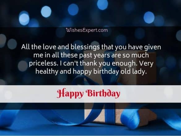 25+Best Birthday Wishes For Old Lady – Wishes Expert