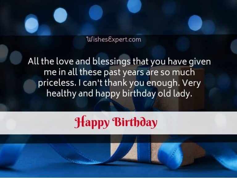 25+Best Birthday Wishes For Old Lady – Wishes Expert