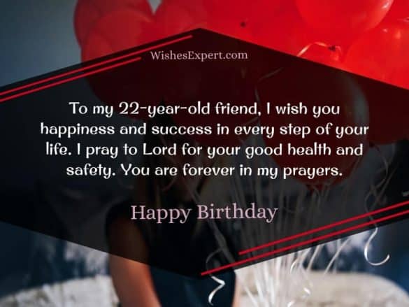 30 Best Happy 22nd Birthday Wishes And Quotes