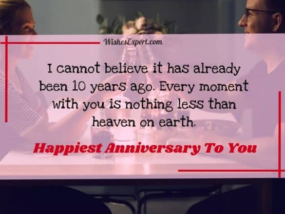 25 Best Happy 10 Year Anniversary Quotes