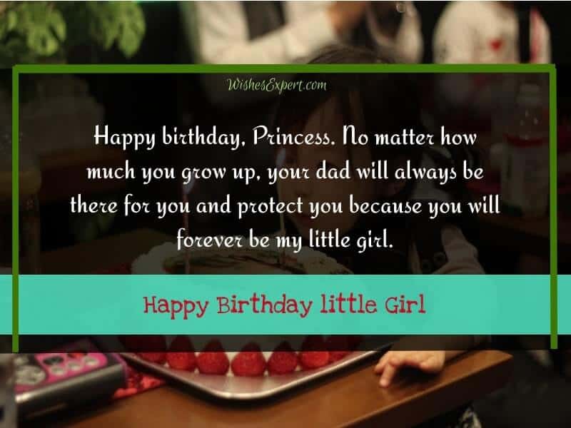 Birthday Wishes For Little Girl