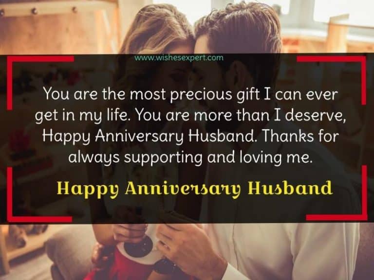 45 Best Anniversary Wishes For Husband – Wishes Expert