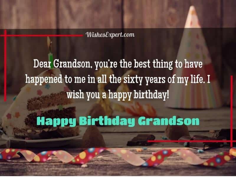 Happy Birthday Grandson