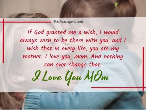 50 Best I Love You Mom Messages And Quotes – Wishes Expert