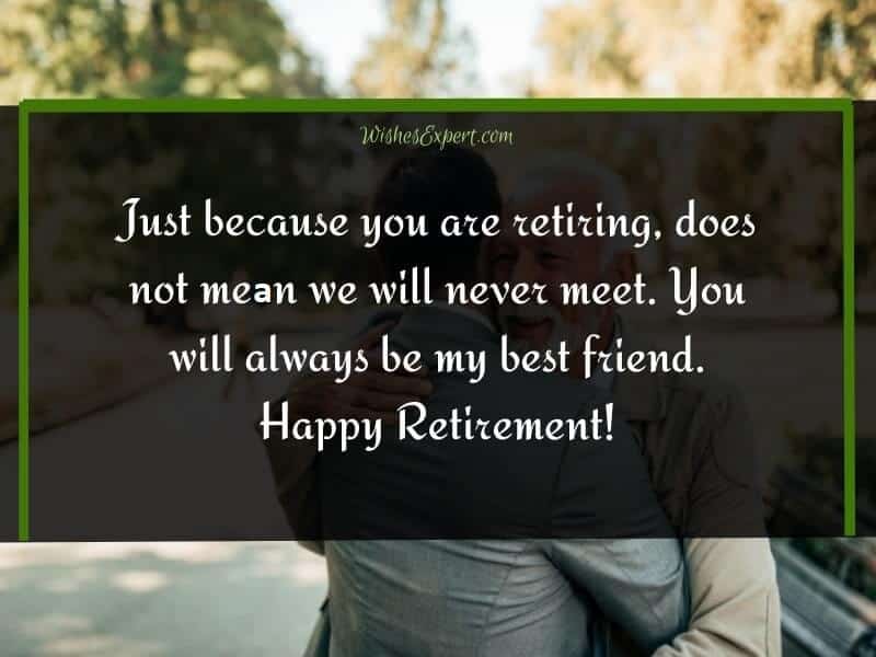 Happy Retirement Message