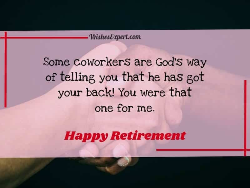 Retirement Wishes for Coworkers