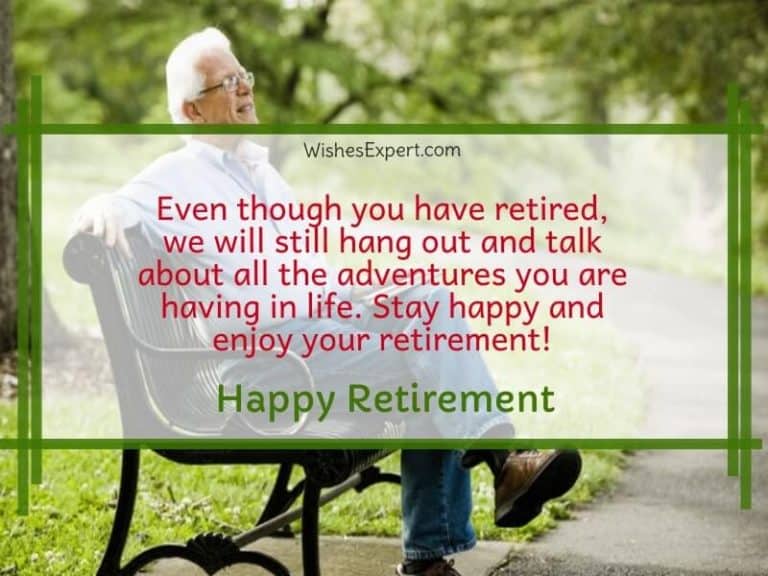 Short And Sweet Retirement Wishes