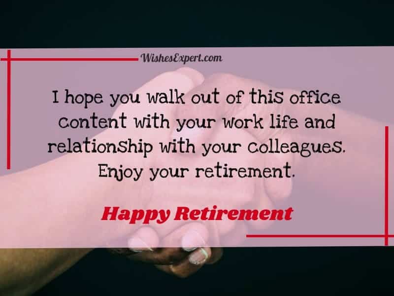 Retirement Wishes