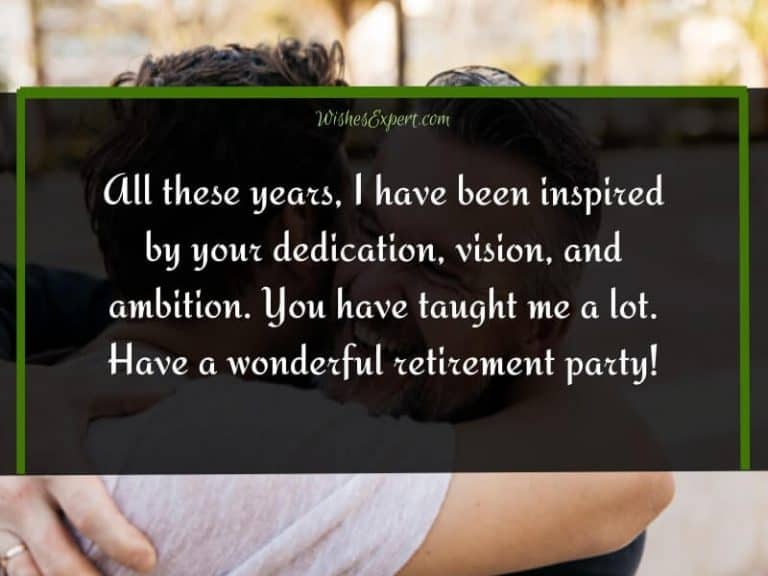 50 Best Retirement Wishes And Messages