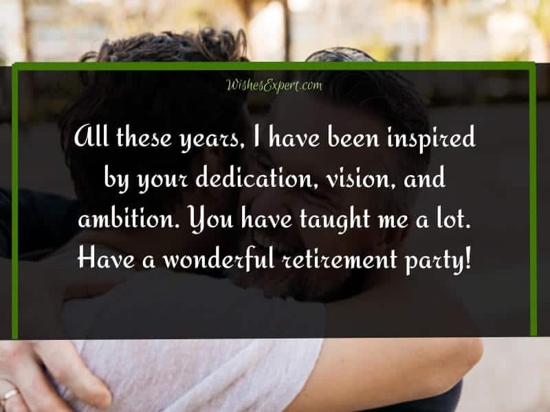 Retirement Messages