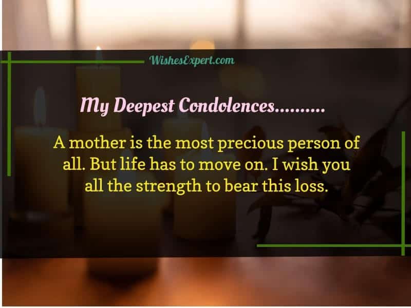 Sympathy Quotes for Loss of Mother