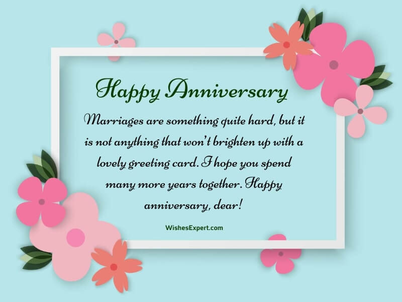 Wedding Anniversary Wishes For Sister And Brother In Law