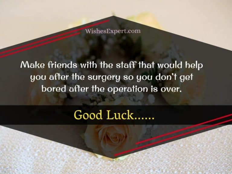 25 Encouraging Well Wishes for Surgery