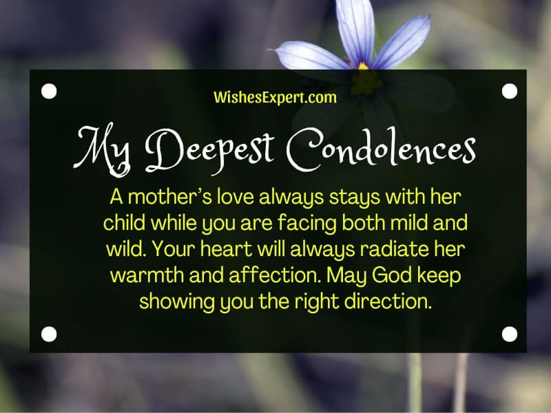 Word-of-Condolences-for-the-loss-of-a-mother