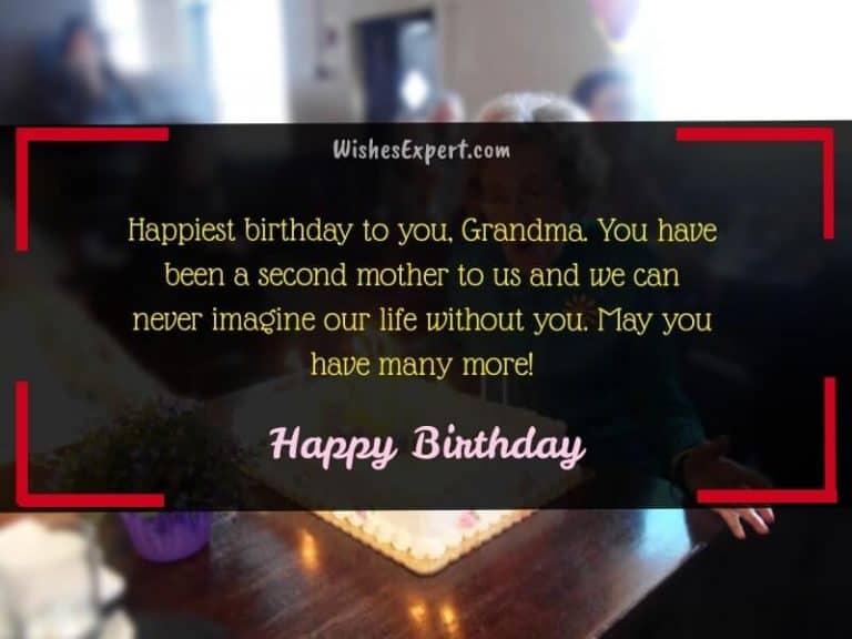 45+ Best Birthday Wishes For Grandma