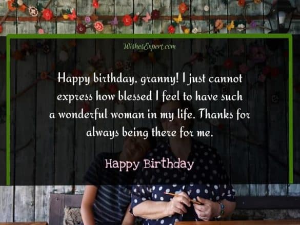 45+ Best Birthday Wishes For Grandma