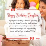 30 Cute And Sweet Birthday Wishes For Daughter from Mom