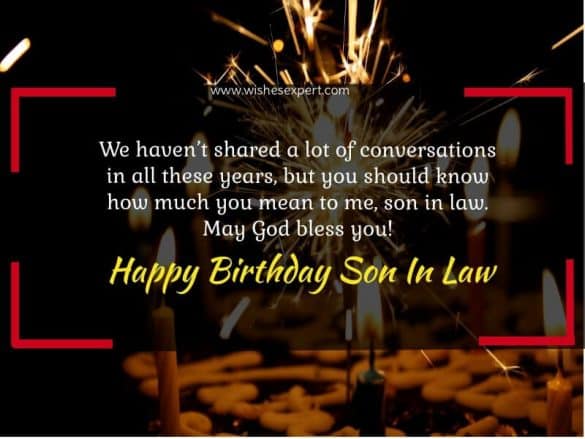 35 Cool And Creative Happy Birthday Wishes For Son In Law