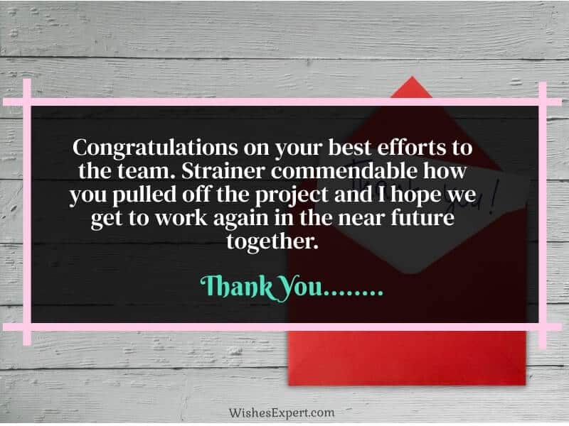 30 Best Thank You Messages for Team to Inspire