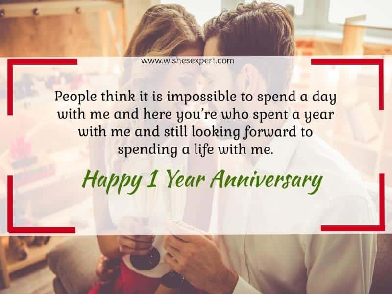 love 1 year anniversary wishes