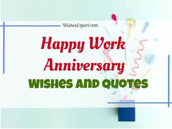 60+ Happy Work Anniversary Quotes With Images