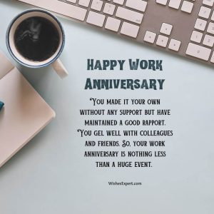 60+ Happy Work Anniversary Quotes With Images