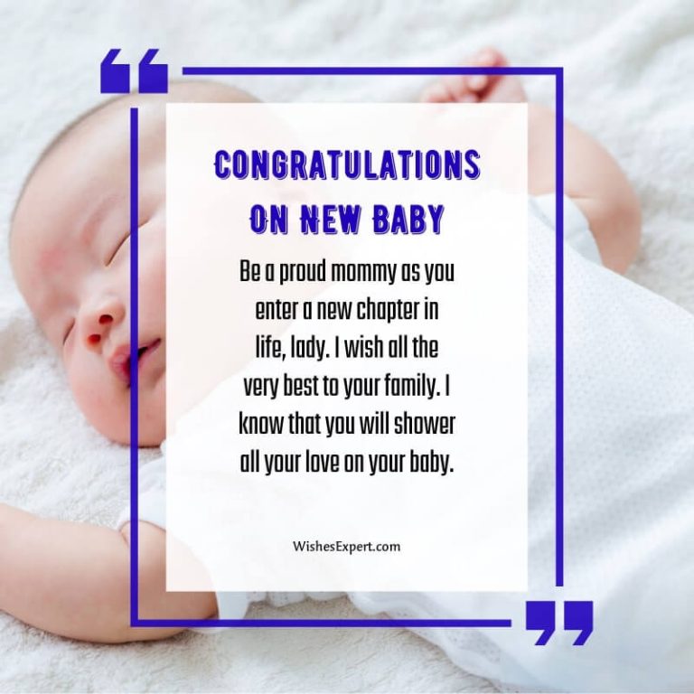 Congratulations on new baby