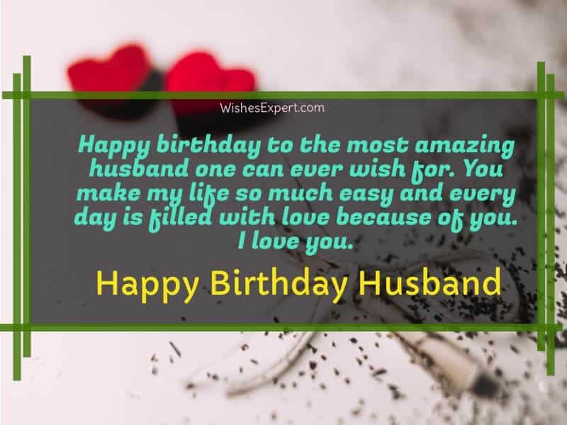 Happy Birthday Husband