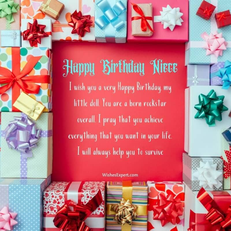 Birthday quotes for Niece