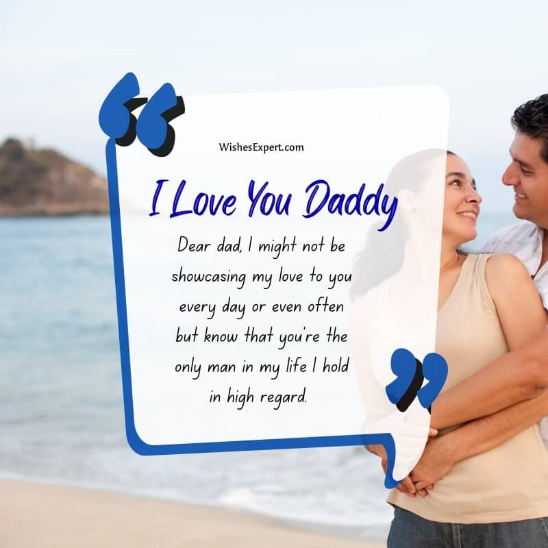 love messages to father