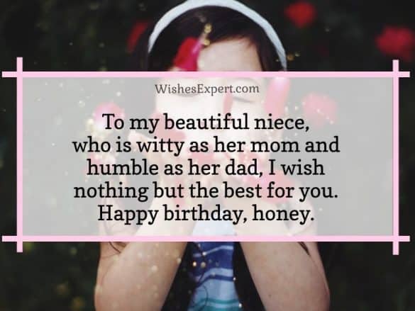 40+ Happy Birthday Wishes for Niece From The Heart