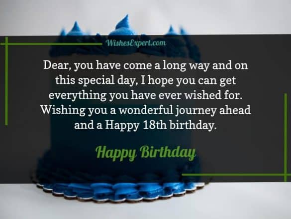 55+ Best Happy 18th Birthday Wishes and Messages