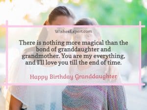 40 Sweet Happy Birthday Wishes For Granddaughter