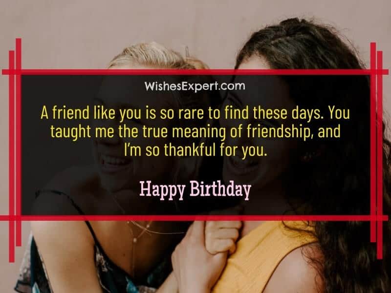 happy birthday message for friend