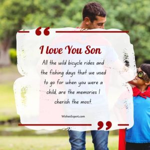 35+ Sweet I Love You Son Quotes And Messages